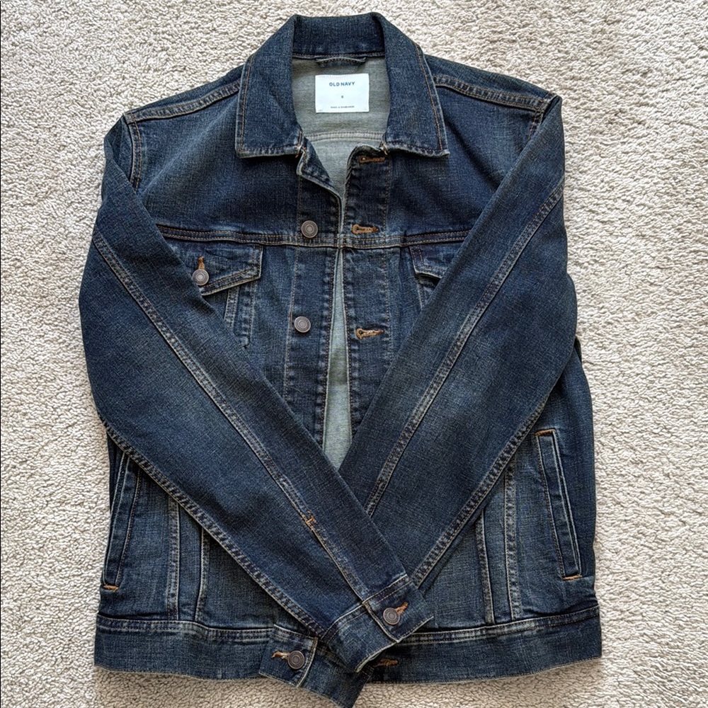 Dark Blue Denim Jacket